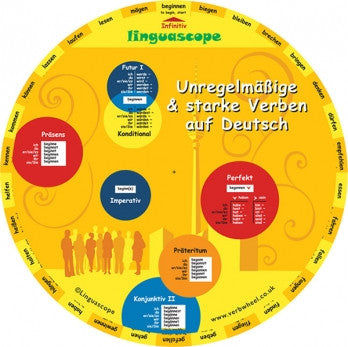 German Irregular Verb Wheel