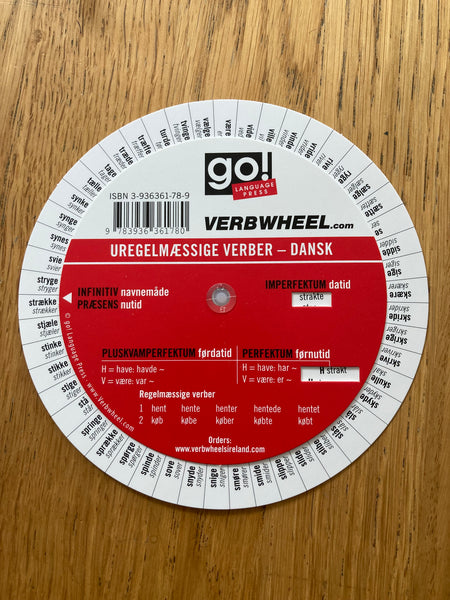 Danish Pocket Verb Wheel | Verb Wheels Ireland