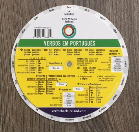 Portuguese Verb Wheel | Verb Wheels Ireland