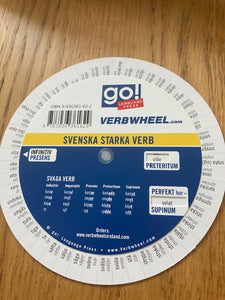 Swedish Pocket Verb Wheel | Verb Wheels Ireland